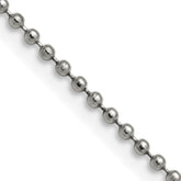 Chisel Stainless Steel Polished 2mm 24 inch Ball Chain